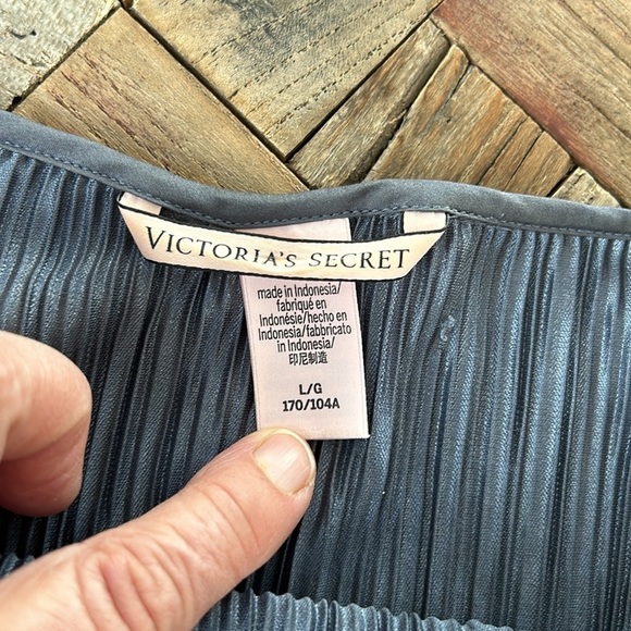 Victoria’s Secret Gray Shimmer Slip Dress - Picture 5 of 8